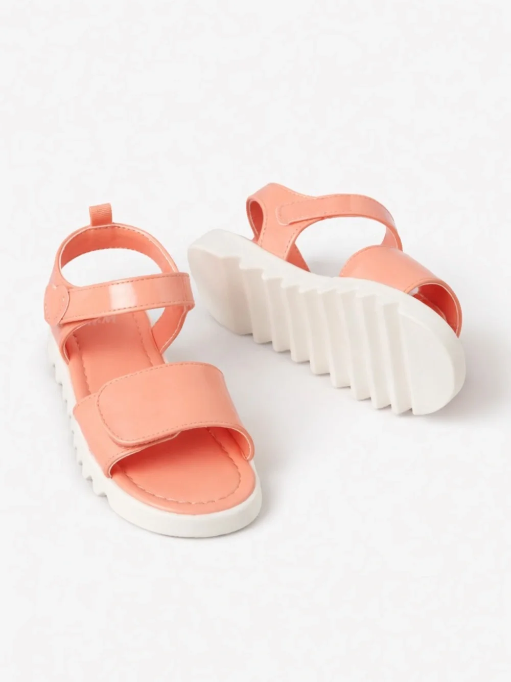 H&M sandals, summer orange